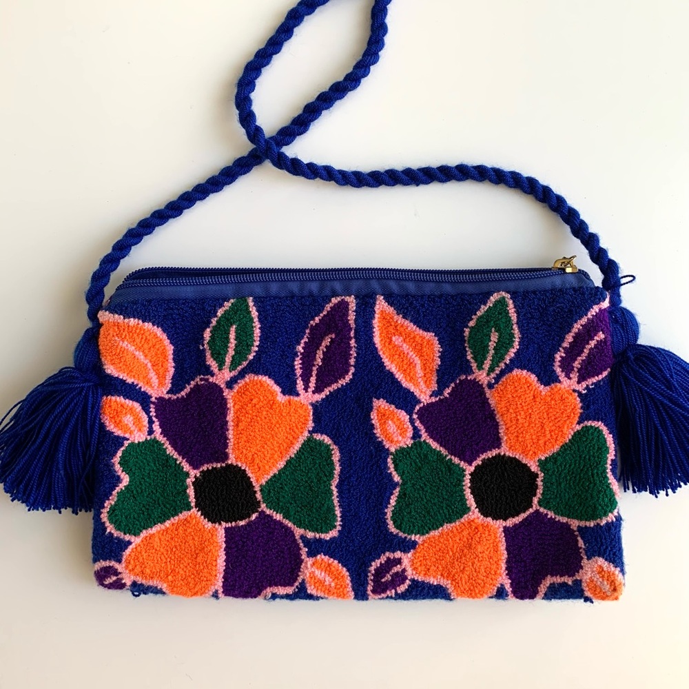 Handwoven Colombian Crossbody Clutch Purse…